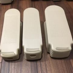 むう様専用❣️靴収納ホルダーセット(like-it)スリムタイプや紳士用も❣️34個のサムネイル