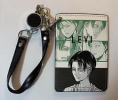 Attack Titan Exhibition FINAL Levi Pass Case with Reel