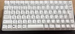 REALFORCE RC1 キーボード 70% ホワイト 日本語配列 キー45gのサムネイル