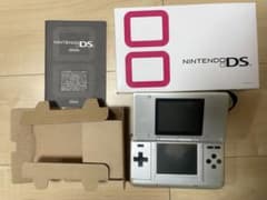 ニンテンドーDS シルバー 本体 取扱説明書付き　ジャンク扱いのサムネイル
