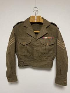 40s イギリス軍 BATTLE DRESS バトルドレス ジャケット 当時物 40s イギリス軍 BATTLE DRESS バトルドレス ジャケット 当時物 - メルカリ