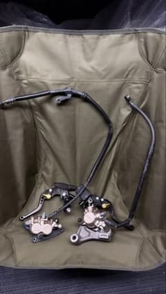 jc75 グロム 純正ブレーキキャリパー マスターシリンダー 純正レバー 
