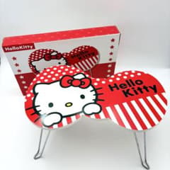 SANRIO ハローキティ プレミアムリボン 型折りたたみテーブル 平成