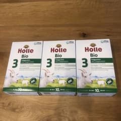 Holle  ステップ3 やぎ　粉ミルク　生後10ヶ月〜　3箱のサムネイル