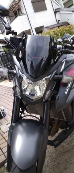 gsx-s750用メーターバイザーのサムネイル