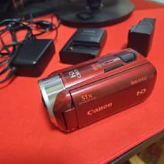 Canon キャノン iVIS HF R32 レッド - メルカリ