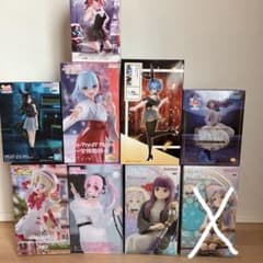 プライズ　フィギュア　女の子　まとめ　5点 プライズ フィギュア 女の子 まとめ 計8個 - メルカリ