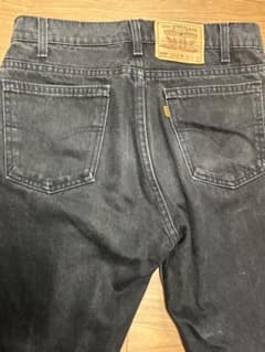 【美品】Levi's 505 ブラックデニム 32 x 32のサムネイル