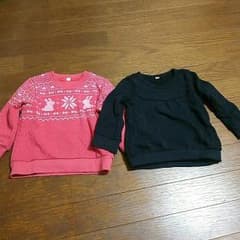 アンナ様専用！トレーナー2枚セット 90のサムネイル
