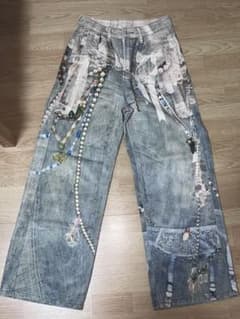 高速ターミナル Acne Studio風ユニーク デニムのサムネイル