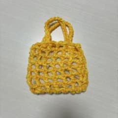 ハンドメイド　メッシュハンドバッグのサムネイル