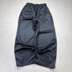00s archive NIKE pants tech y2k セットアップ 00s NIKE トラックパンツ ブラック archive y2k tech - メルカリ