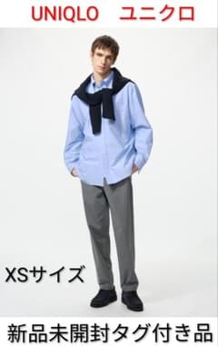 【新品タグ付き】UNIQLO ウルトラストレッチアクティブテーパードパンツ丈長め