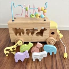 エド・インターのアニマルビーズバス 知育玩具のサムネイル