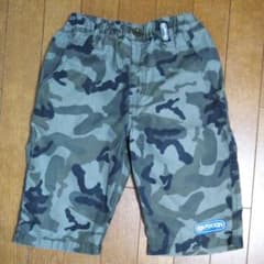 迷彩柄ハーフパンツ　OUTDOOR　140cmのサムネイル