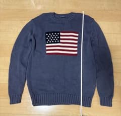 Brandy Melville 星条旗柄 ニット セーターのサムネイル