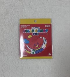 BT21 JELLY CANDY モバイルデコステッカー TATAのサムネイル
