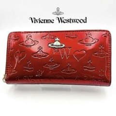☆新品未使用☆ヴィヴィアンウエストウッド 長財布 エナメル レッド
