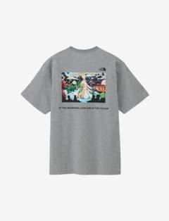 【新品Lサイズ】THE NORTH FACE 60周年グラフィックTシャツグレーのサムネイル