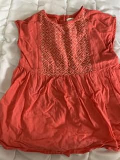 ZARA BABY 刺繍赤 チュニック98サイズのサムネイル