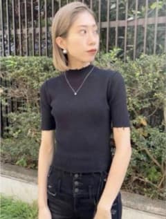 EMODAクラッシュショートリブニットのサムネイル