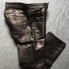 schott レザーパンツ ブラック 30のサムネイル