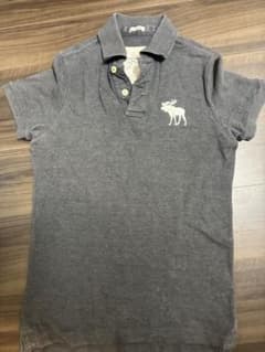 Abercrombie & Fitch ポロシャツ グレー Sのサムネイル