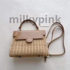 美品♡トーマソカンダリア　カゴショルダー 2wayハンドバッグ♡トゥモローランド 美品♡トーマソカンダリア カゴショルダー 2wayハンドバッグ