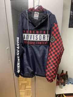 WINNING SEASON プルオーバージャケット　ネイビー　2XL 激レアのサムネイル