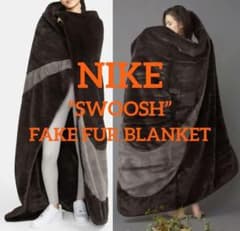 ナイキ NSW フェイクファー スウッシュ ブランケット 160×137 - メルカリ