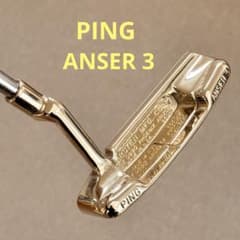 PING ANSER3スリットパターグリップ良好ヴィンテージピンアンサー