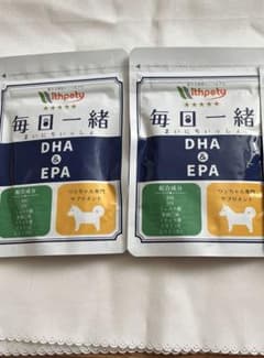 毎日一緒・犬用サプリ未使用2袋セット➕のサムネイル