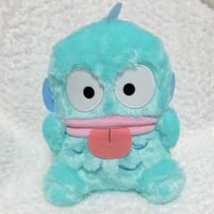 【新品 圧縮無し】ハンギョドン あっかんべー BIGぬいぐるみ