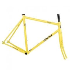 最終出品・新品】SURLY Steamroller フレーム サイズ53 黄色 - メルカリ