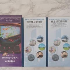 新品未使用☆近鉄グループ  株主優待券 2冊のサムネイル
