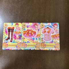 アイカツ オレンジステージシリーズ 3枚セットのサムネイル