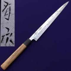 刺身包丁 有次 刃長約258㎜ 片刃 和包丁 柳刃包丁 正夫 庖丁 《0235 