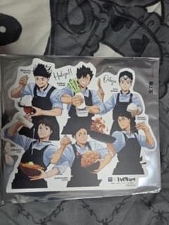 大戸屋×ハイキュー‼︎ ダイカット描き下ろしビジュアルボードのサムネイル