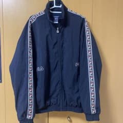 FILA ナイロンジャケット L 黒のサムネイル