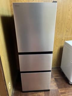 HITACHI 3ドア 冷蔵庫 シルバー - メルカリ