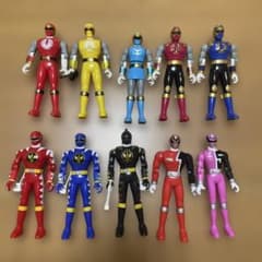 平成スーパー戦隊フィギュア 10種セット - メルカリ
