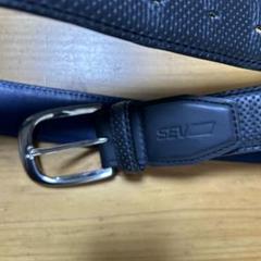 SEV ハイブリッドレザー ベルト 青 SEV ハイブリッドレザー ベルト 青 - メルカリ