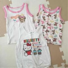 肌着タンクトップ3枚セット80,90のサムネイル