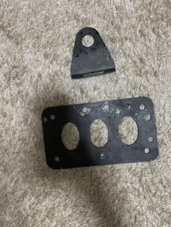 バイクサイドナンバーステー　アメリカン　チョッパースタイルのサムネイル