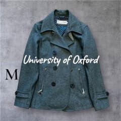【美品】University of Oxford ピーコート グレー￼￼ Mのサムネイル