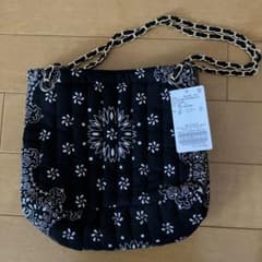 新品]MALUS マリュス バンダナキルティングショルダーバッグ