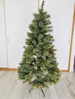 150cm アルザス　クリスマスツリー 松ぼっくり付き