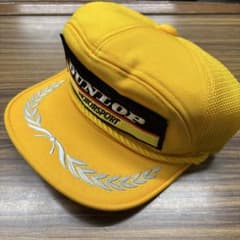 DUNLOP モータースポーツ　チャンピオンキャップ イエローのサムネイル