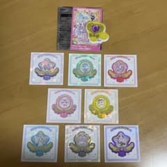 名探偵プリキュア　マコトジュエルシール　全8種　コンプセット　キュアエクレールのサムネイル