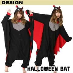 こうもり コスプレ 着ぐるみ ハロウィンのサムネイル